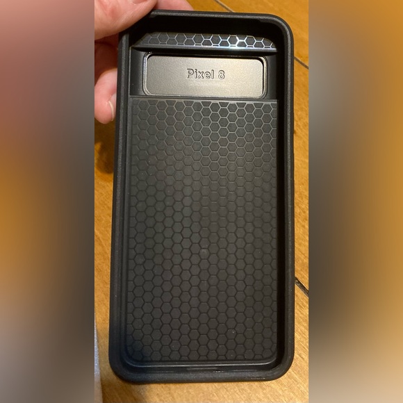 NWT Pixel 8 Black Cellphone Protective Case With Metal Loop - Picture 12 of 13